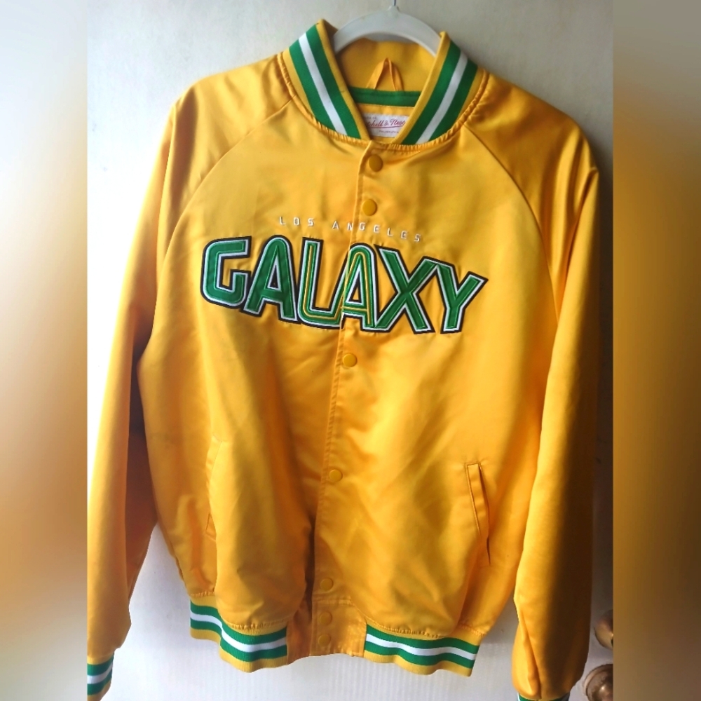 Yellow Los Angeles Galaxy Jacket